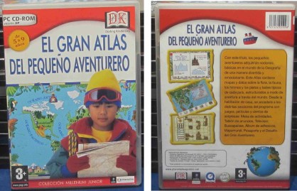 Juego PC EL GRAN ATLAS DEL PEQUEÑO AVENTURERO